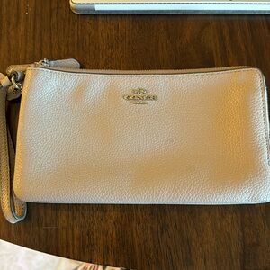 Coach wristlet wallet. Great condition.